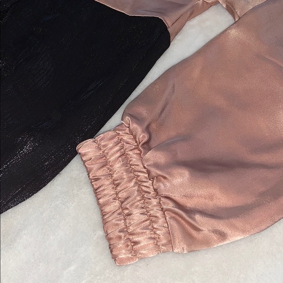 NWT Zara Satin Pocket Half Zip Jacket/Hoodie - Picture 8 of 16